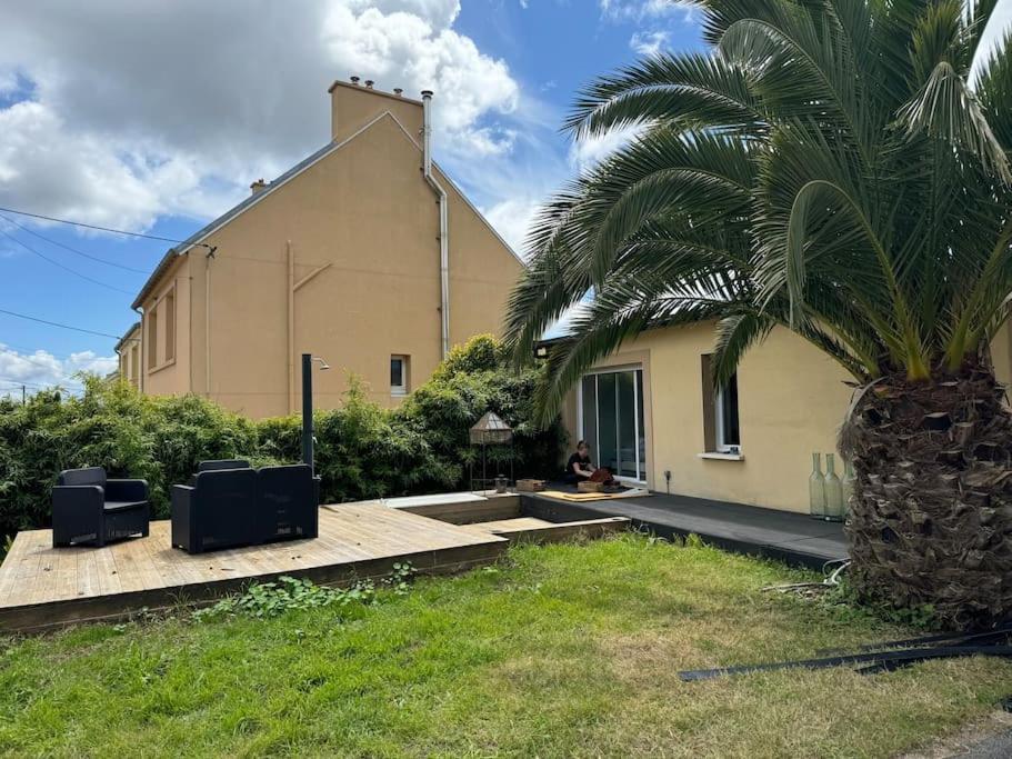 Maison Spacieuse Spa & Jardin Brest Esterno foto